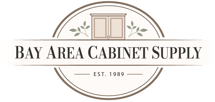 Logo for Bay Area Cabinet Supply, established 1989.