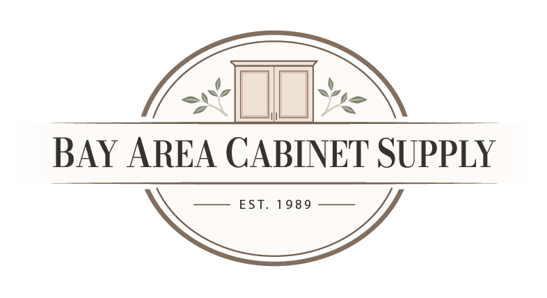 Logo for Bay Area Cabinet Supply, established 1989.